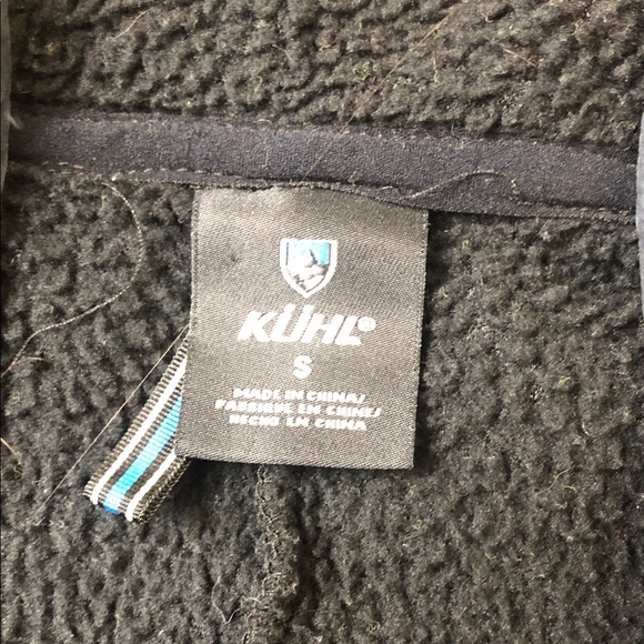 Kuhl Klifton Black Long Sleeve Snap Fleece Jacket 💚 - Picture 2 of 5